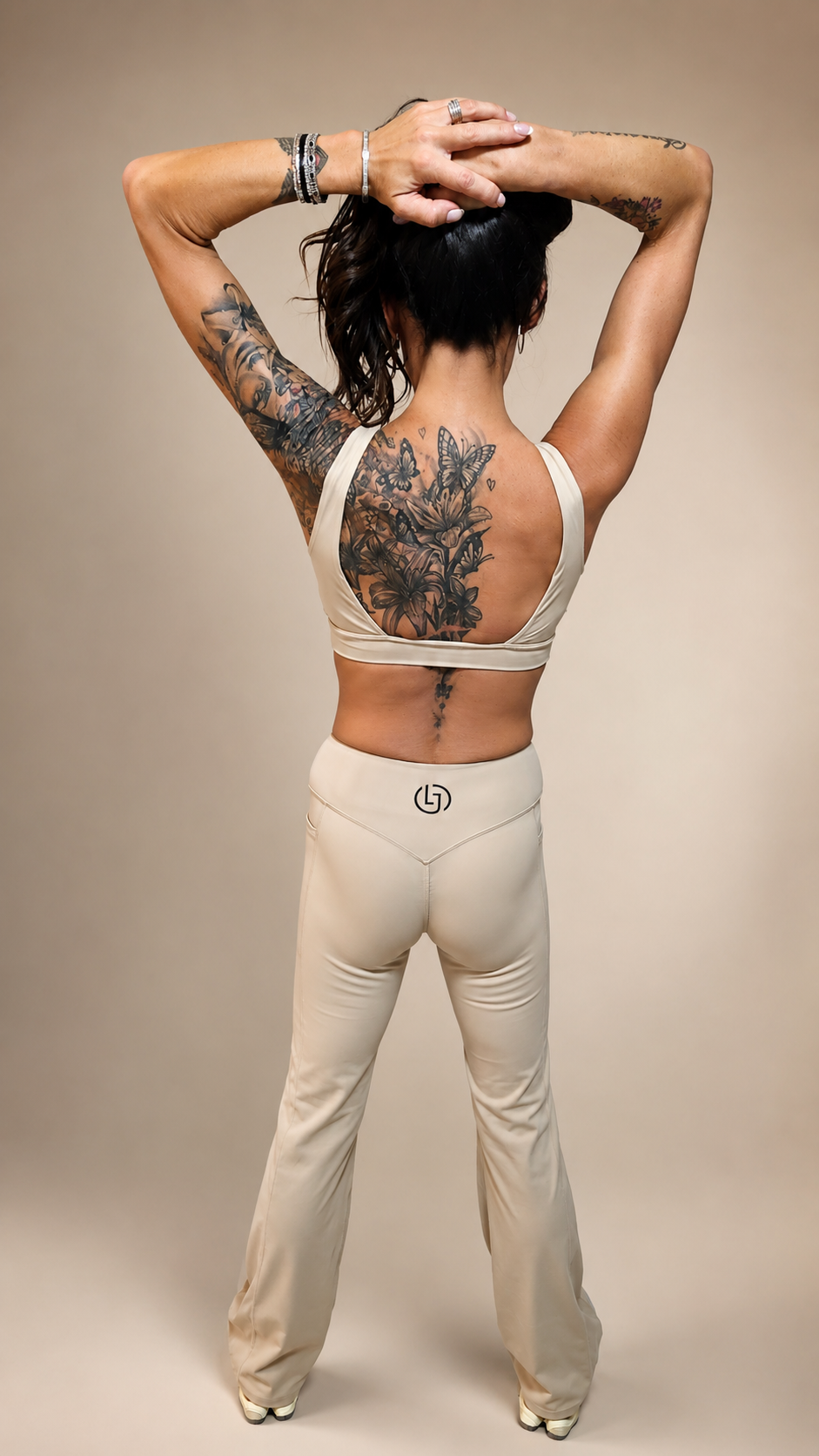Sand Sculpt Crop & Flare Set