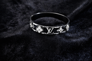 Gold Floral Bangle