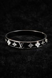 Gold Floral Bangle