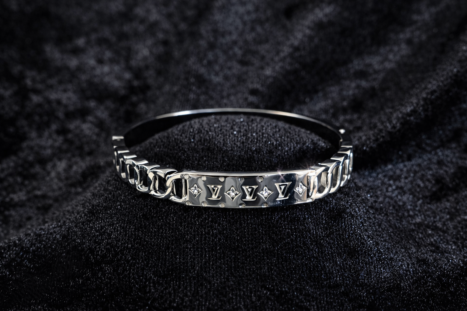Silver Chain Link Bracelet