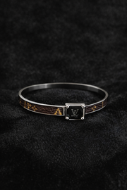 Signature Leather Bangle