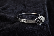 Silver Crystal Signature Bangle