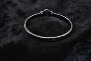 Silver Crystal Signature Bangle