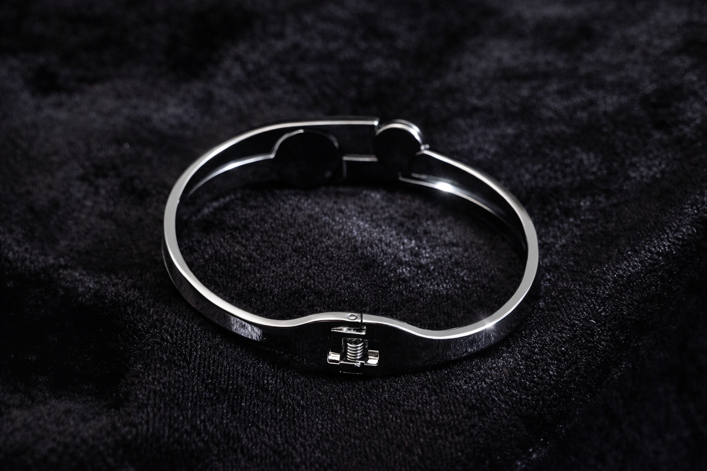 Silver Tree of Life Crystal Bangle