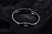 Silver Tree of Life Crystal Bangle