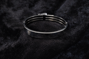 Silver Buckle Accent Bracelet