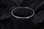 Minimalist Silver Square Link Bracelet