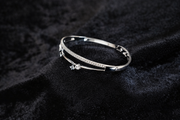 Celestial Star Charm Silver Bracelet