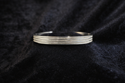 Triple Row Crystal Bangle