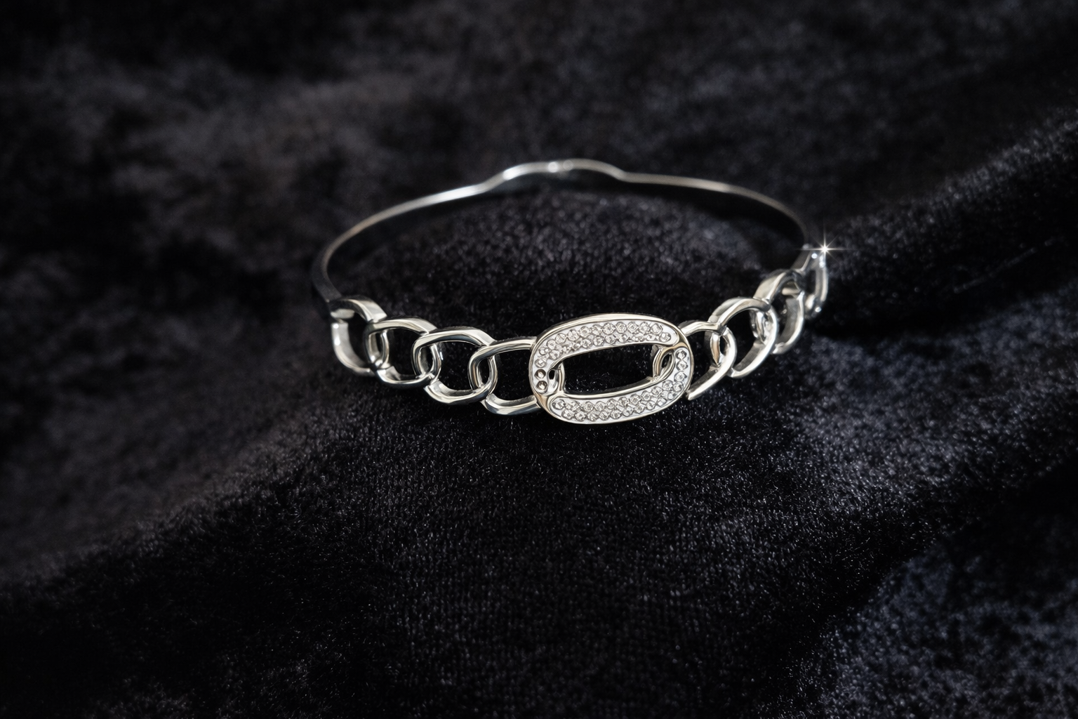 Silver Chain Link Bracelet