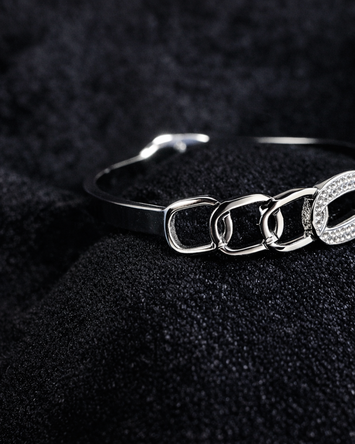 Silver Chain Link Bracelet