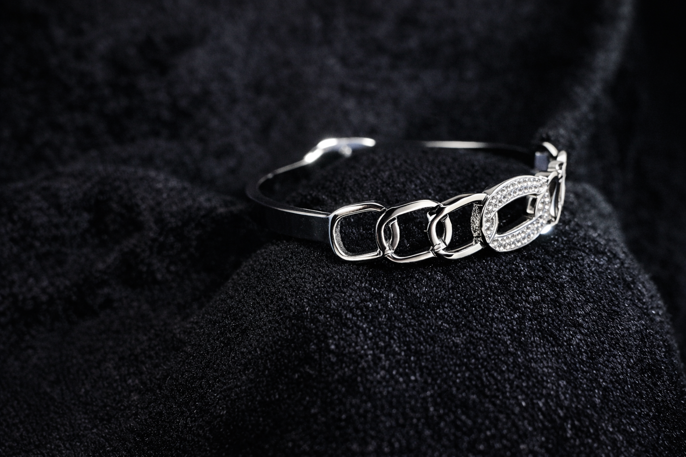 Silver Chain Link Bracelet