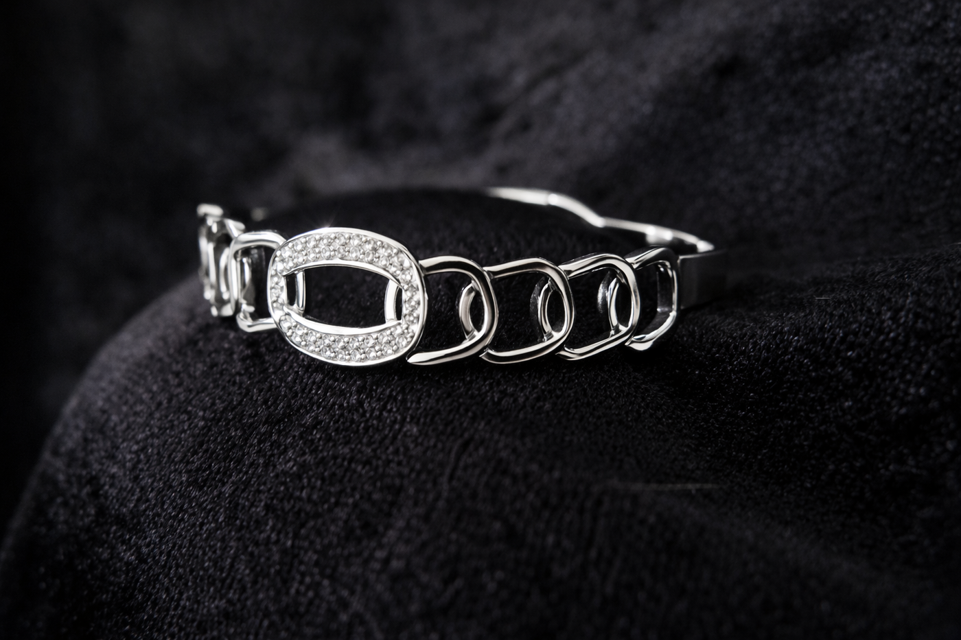Silver Chain Link Bracelet