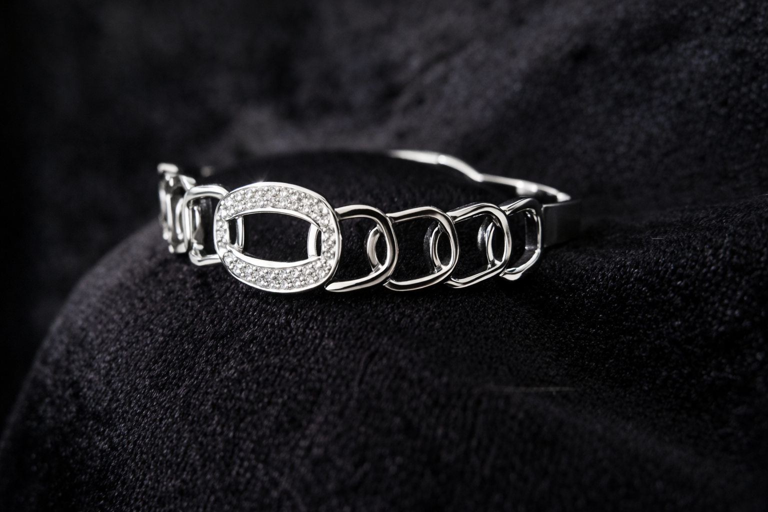 Silver Chain Link Bracelet