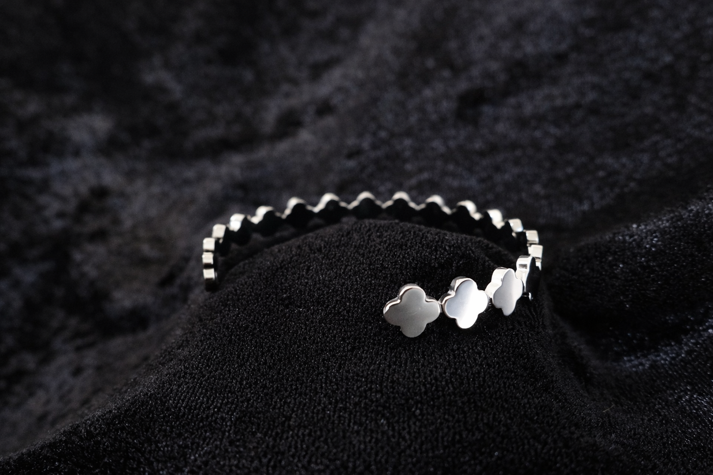 Black Clover Link Bracelet