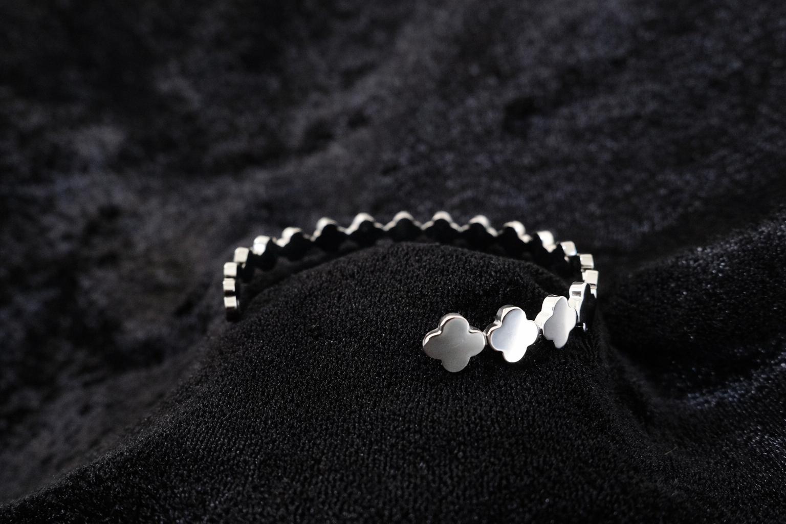 Black Clover Link Bracelet