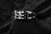 Silver Tree of Life Bangle Bracelet