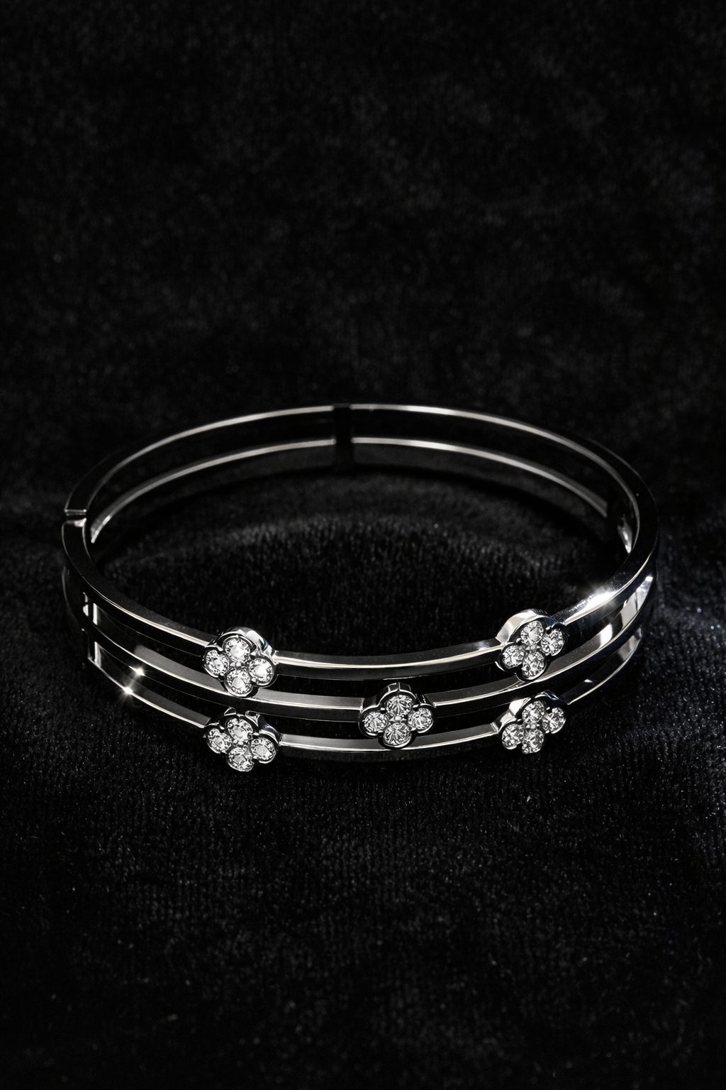 Silver Tree of Life Bangle Bracelet