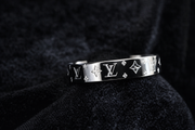Silver Signature Bangle Bracelet