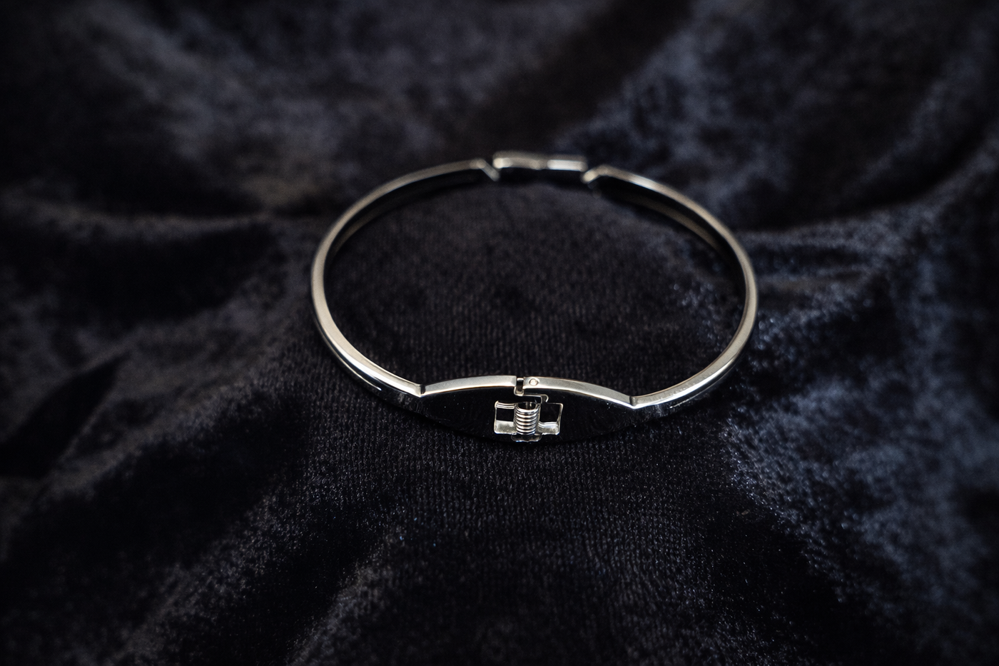 Silver Crystal Accent Bracelet