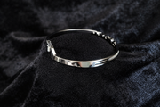 Silver Crystal Accent Bracelet