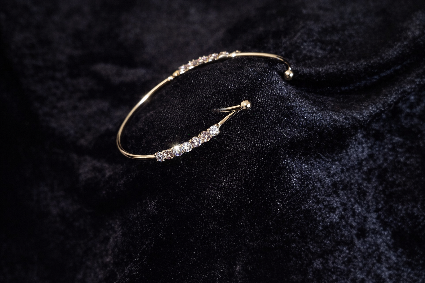 Multicolor Gemstone Silver Cuff Bracelet