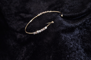Multicolor Gemstone Silver Cuff Bracelet