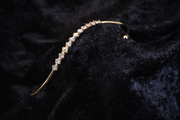 Multicolor Gemstone Silver Cuff Bracelet