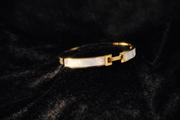 Gold & Mother of Pearl Bangle