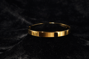 Gold Crystal Bangle Bracelet