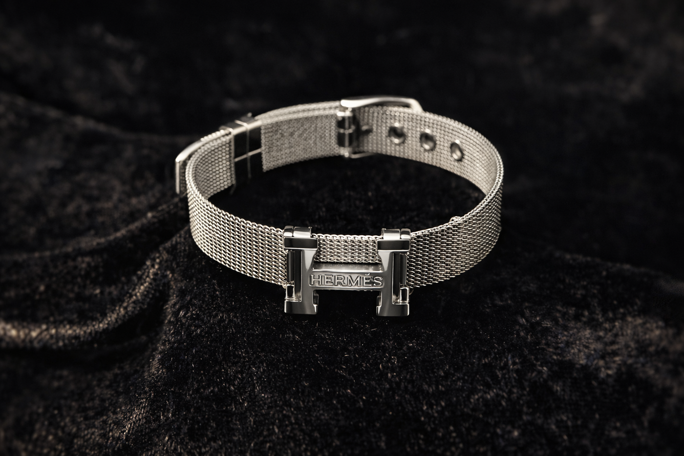 Silver Mesh Bracelet