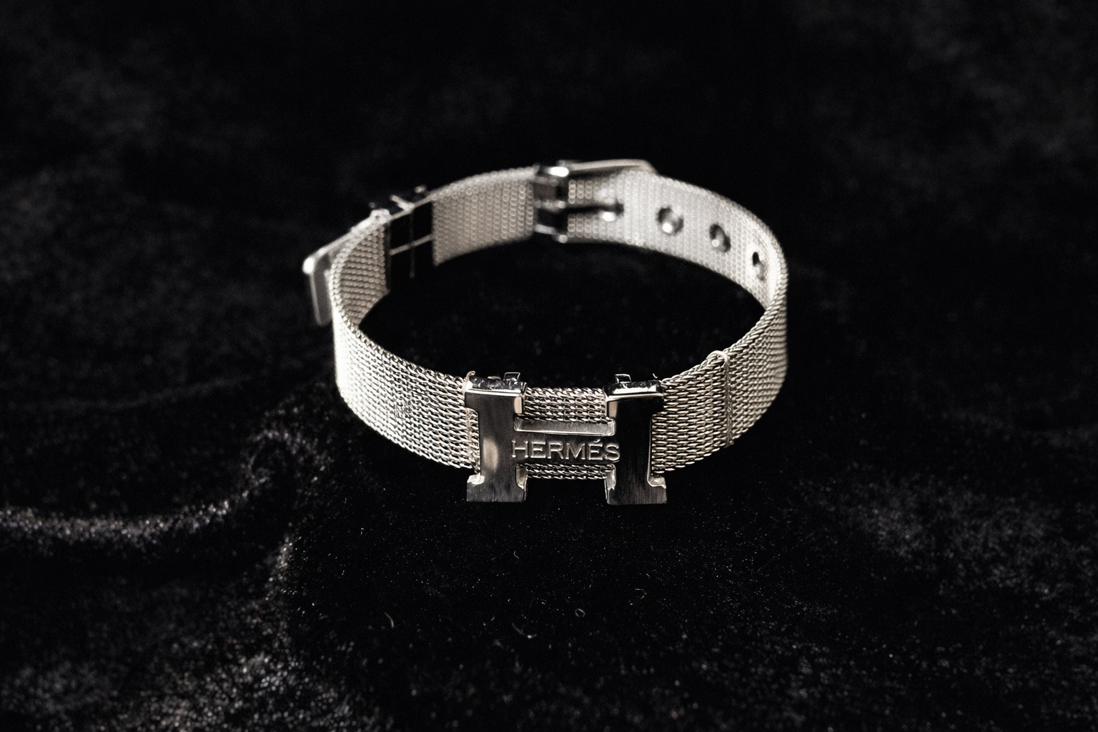 Silver Mesh Bracelet