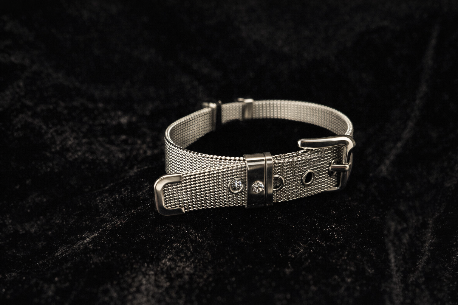 Silver Mesh Bracelet